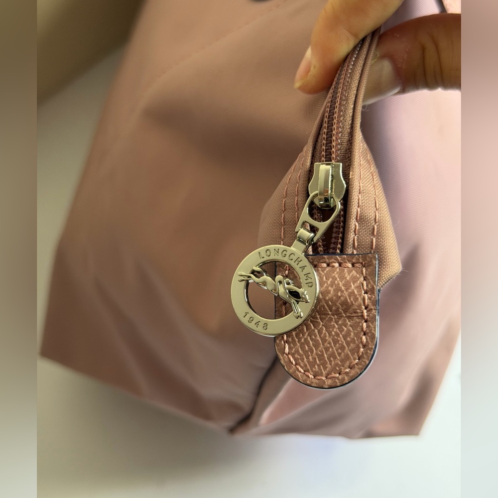 Longchamp Le Pliage Original Tote Bag Short Handles in Pink Tea - Picture 3 of 14